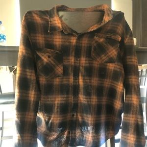 Brown flannel
